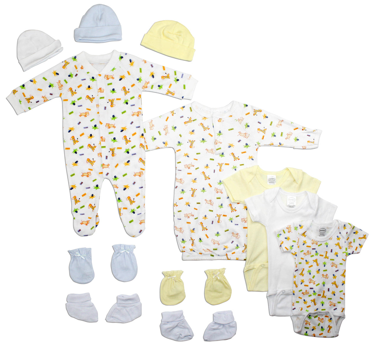 Newborn Baby Boys 12 Pc  Baby Shower Gift Set Ls_0110 - GreatEagleInc