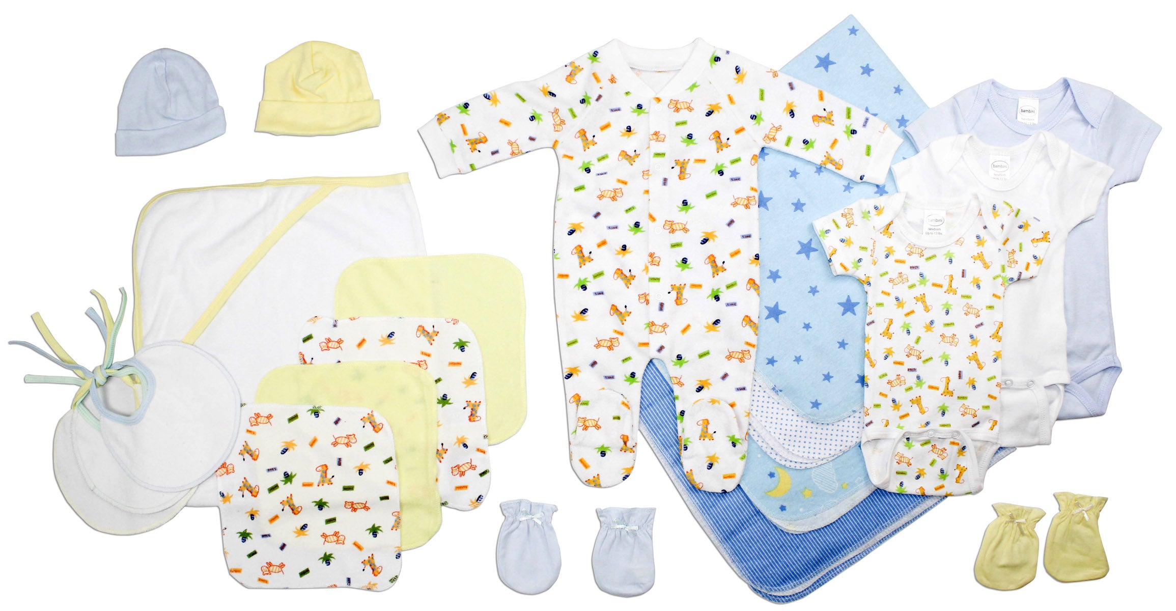 Newborn Baby Boy 20 Pc  Baby Shower Gift Set Ls_0027 - GreatEagleInc