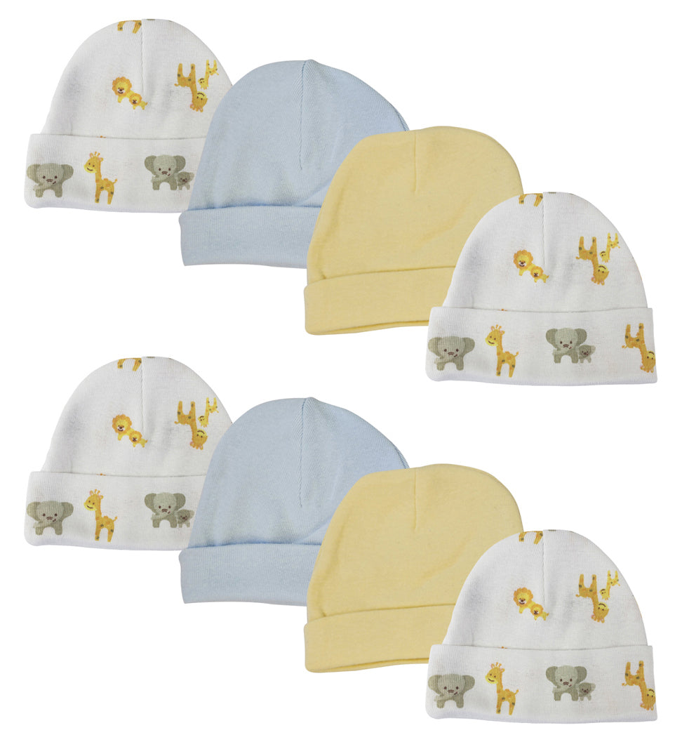 Baby Boys Caps (pack Of 8) Nc_0371 - GreatEagleInc