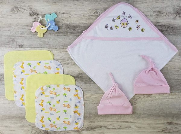 Hooded Towel, Hats And Wash Coths Ls_0626 - Infant Wear