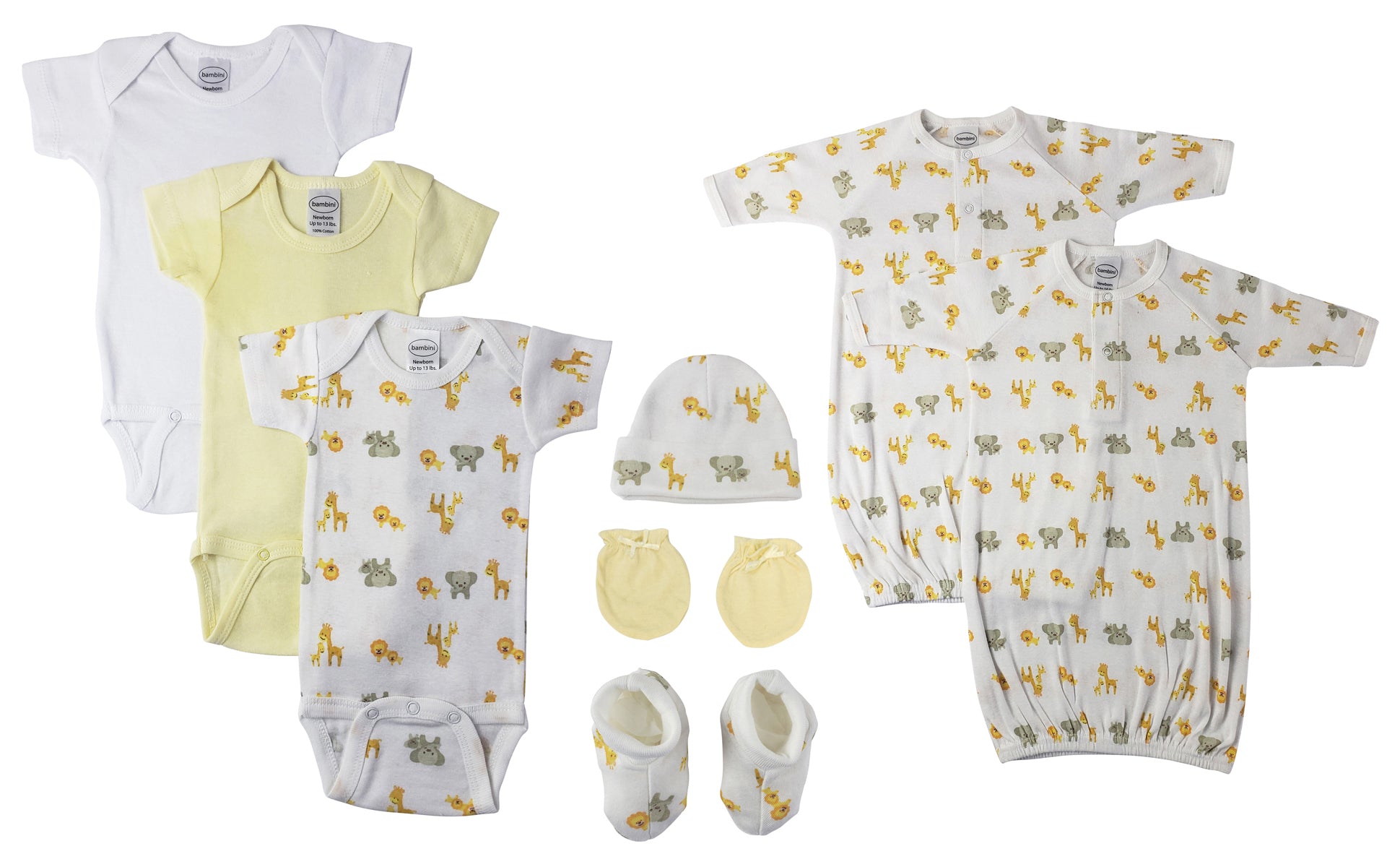 Unisex Newborn Baby 8 Pc  Sets Nc_0684 - GreatEagleInc