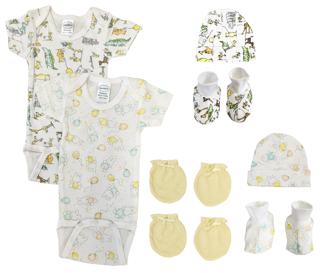 Unisex Newborn Baby 8 Pc  Sets Nc_0574 - GreatEagleInc