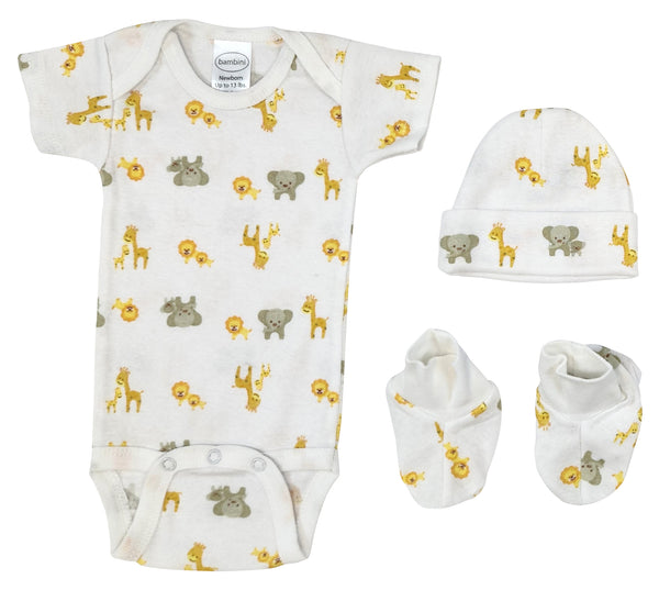 Unisex Newborn Baby 3 Pc  Sets Nc_0673 - GreatEagleInc