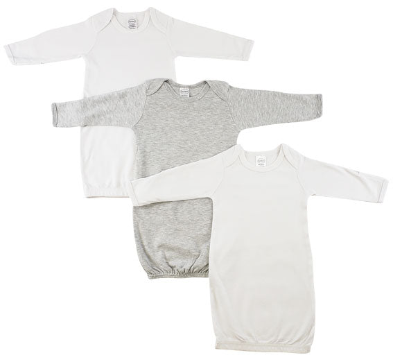 Newborn Baby 3 Pc Gown Set Ls_0686 - GreatEagleInc