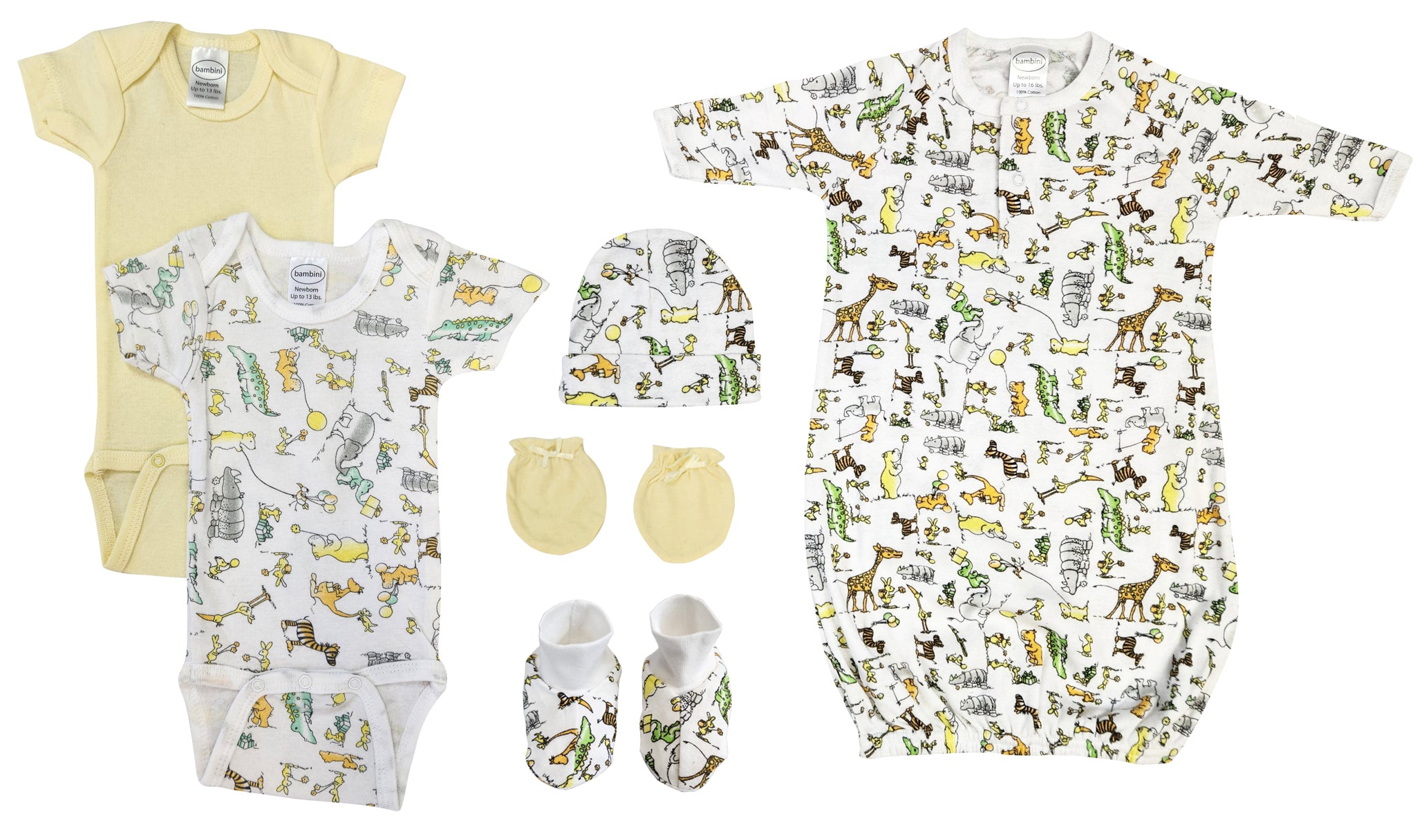 Unisex Newborn Baby 6 Pc  Sets Nc_0565 - GreatEagleInc