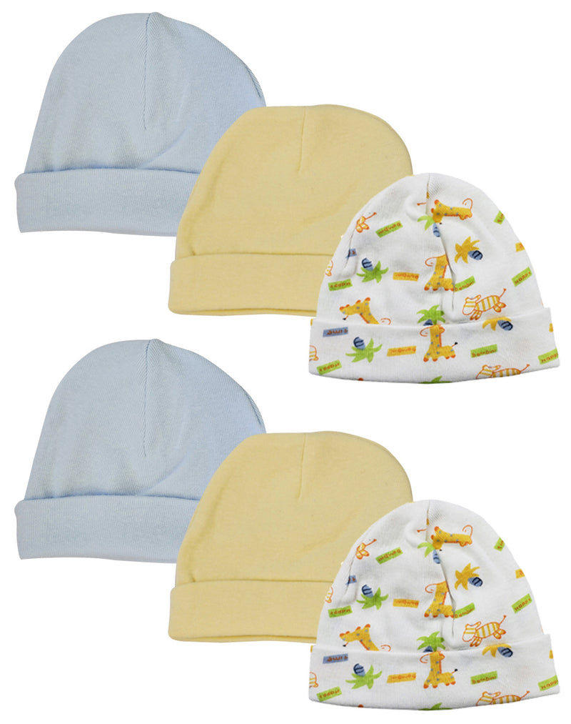 Baby Boy Infant Caps (pack Of 6) Nc_0314 - GreatEagleInc