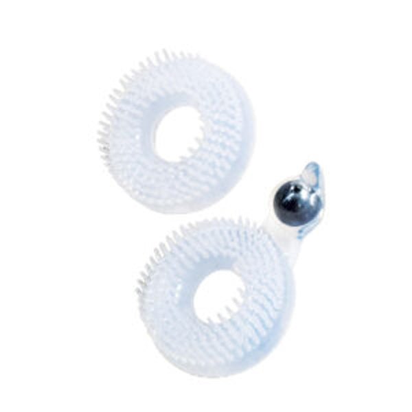 Enhancer Dual Love Rings - Clear Default Title