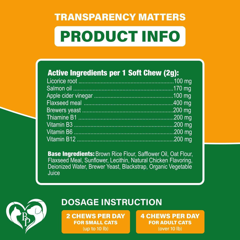 Flea and Tick Prevention Chewable Pills for Dogs and Cats   Revolution Oral Flea Treatment for Pets   Pest Control & Natural Defense   Chewables Small Tablets Made in USA (Chicken (for Cats))