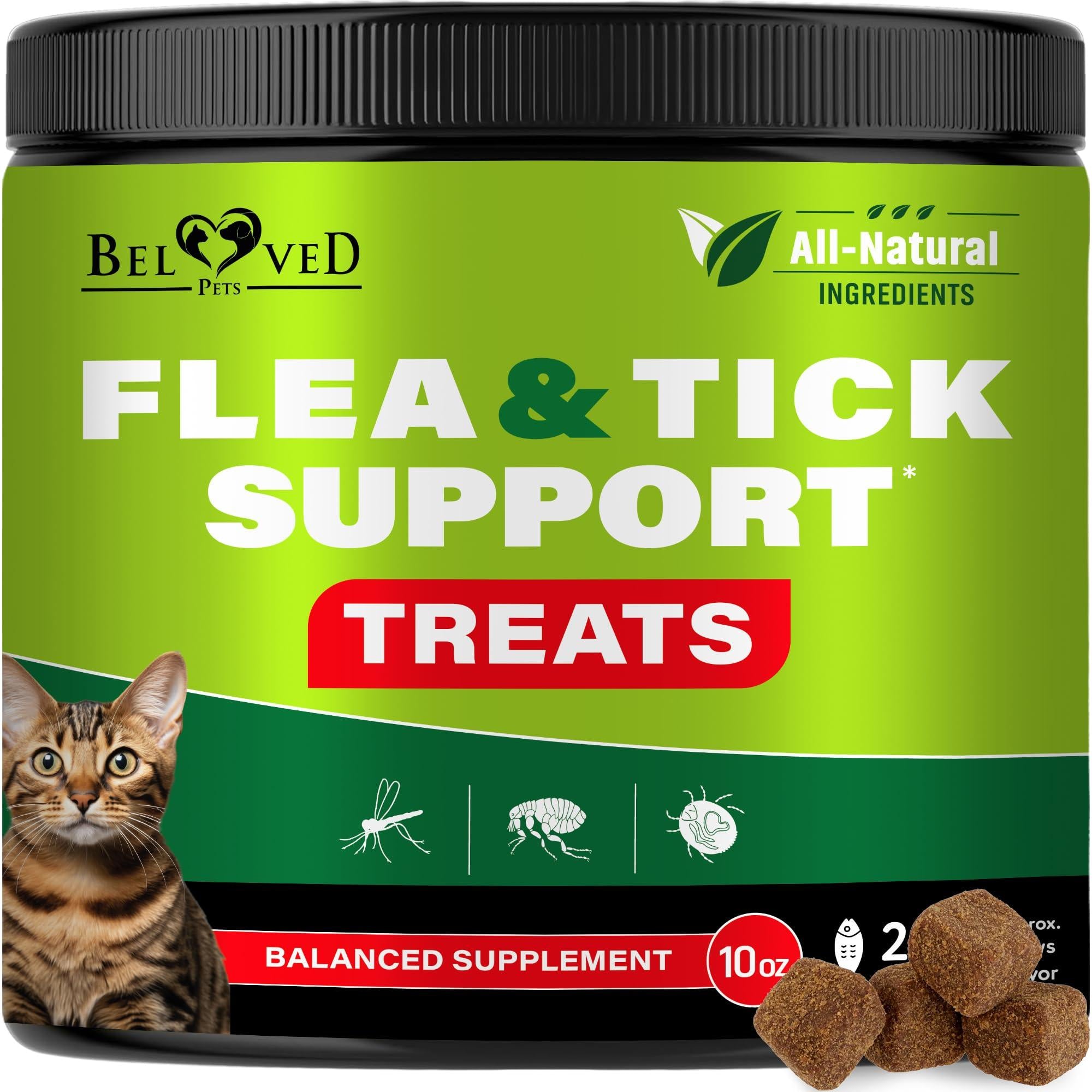 Flea and Tick Prevention Chewable Pills for Cats   Revolution Oral Flea Treatment for Pets   Pest Control & Natural Defense…
