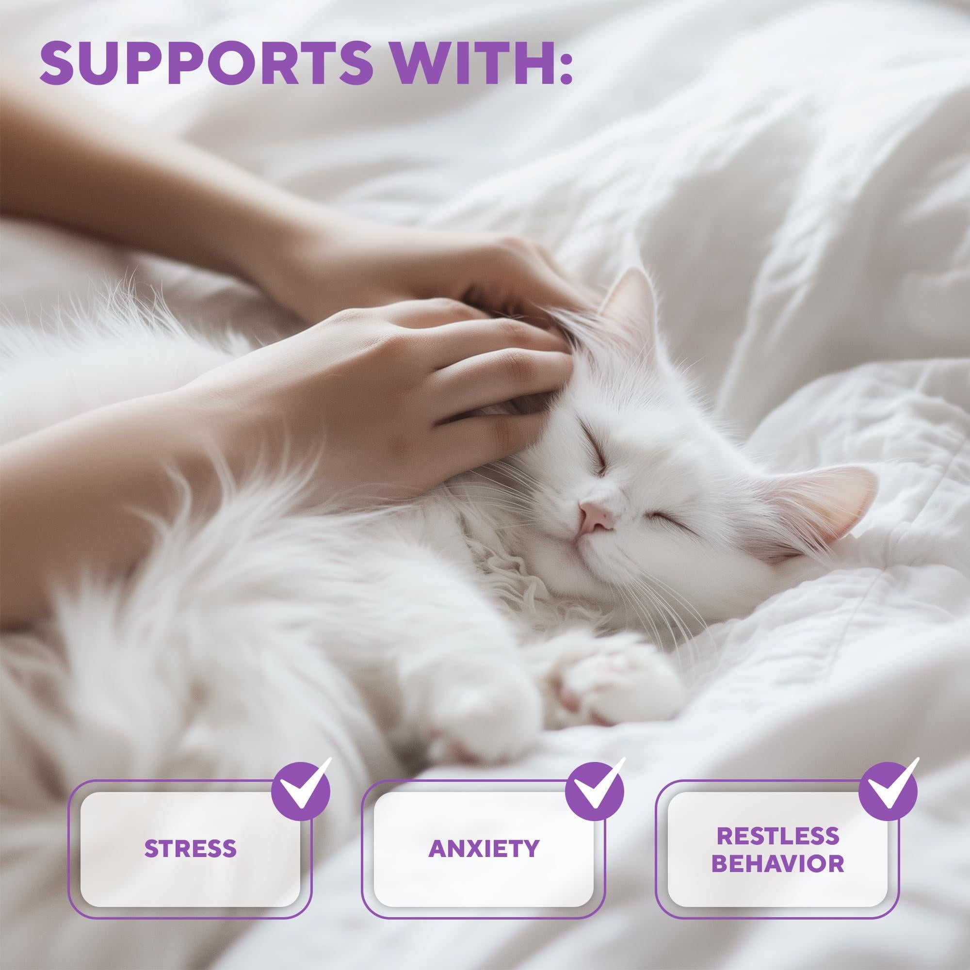 Beloved Pets Calming Pheromone Spray & Scratch Repellent for Cats   Reduce Scratching Furniture Pee   During Travel…