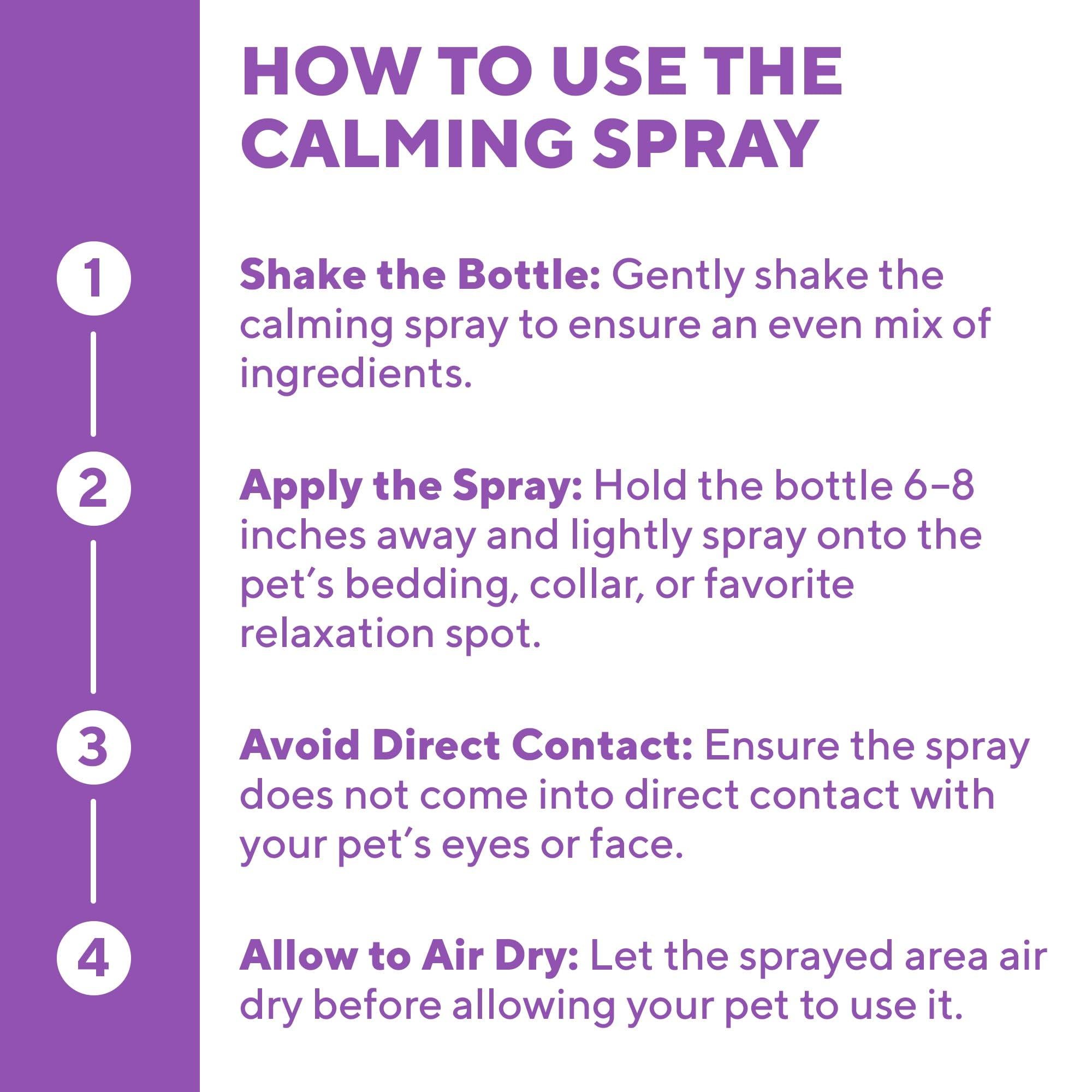 Beloved Pets Calming Pheromone Spray & Scratch Repellent for Cats   Reduce Scratching Furniture Pee   During Travel…