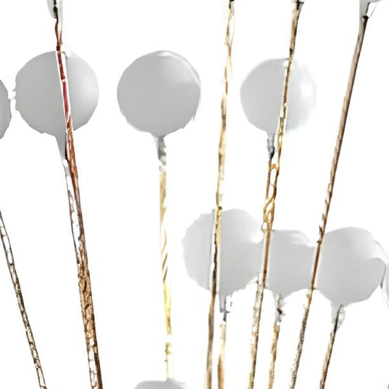 62" Yellow 16 LED Novelty Floor Lamp With White - Lighting