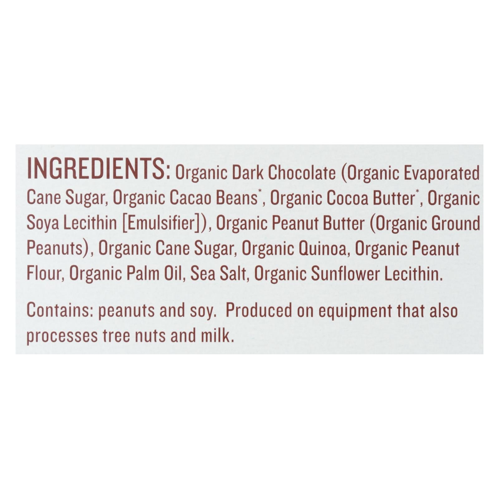 Justin's - Cups Drk/ch Peanut Butter Crisp - Case Of 12-1.32 Oz - GreatEagleInc