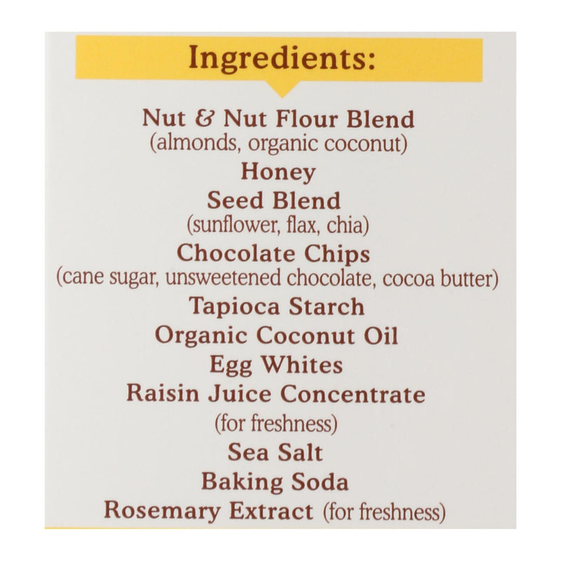 Simple Mills - Bar Sft Baked Dark Chocolate Almond - Case Of 6 - 5.99 Oz - GreatEagleInc