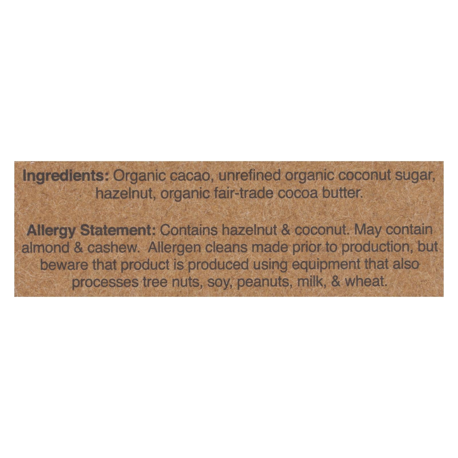 Hu - Dark Chocolate Bar Hazelnut Butter - Case Of 12-2.1 Oz - GreatEagleInc