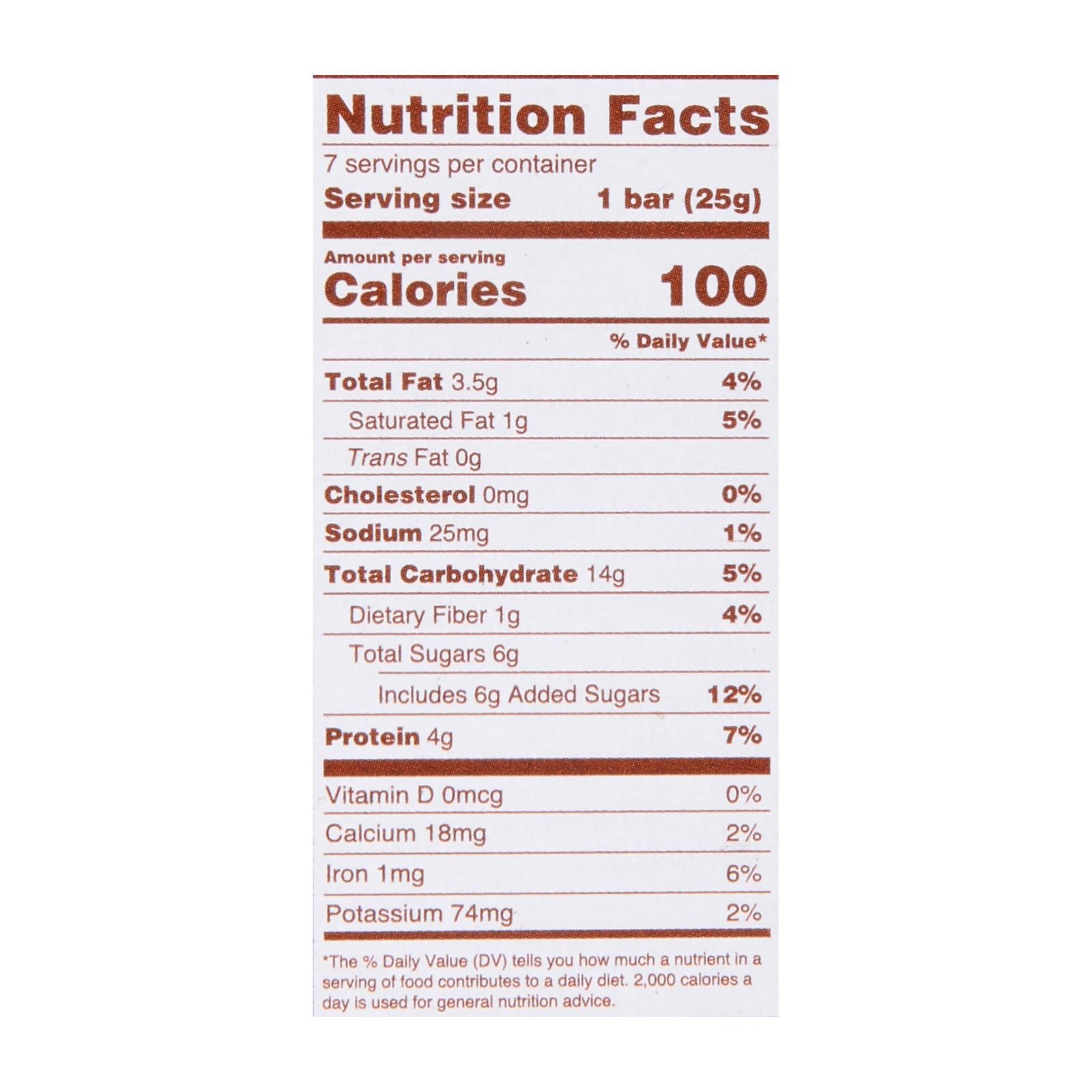 Gomacro - Kids Macrobar Double Chocolate Brownie - Case Of 7 - 6.3 Oz - GreatEagleInc