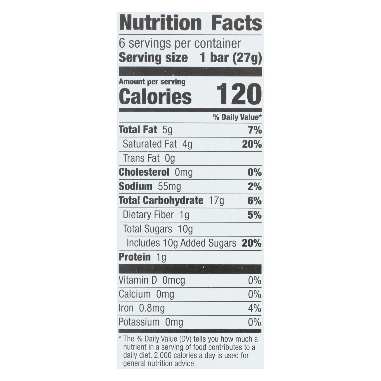 Larabar - Bar Kids Chocolate Chip Cookie - Case Of 8 - 6/.96 Oz - GreatEagleInc