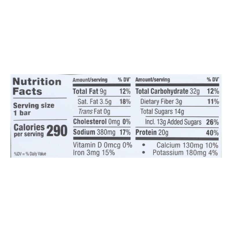 Probar Peanut Butter Chocolate Core Bar - Case Of 12 - 2.46 Oz - GreatEagleInc