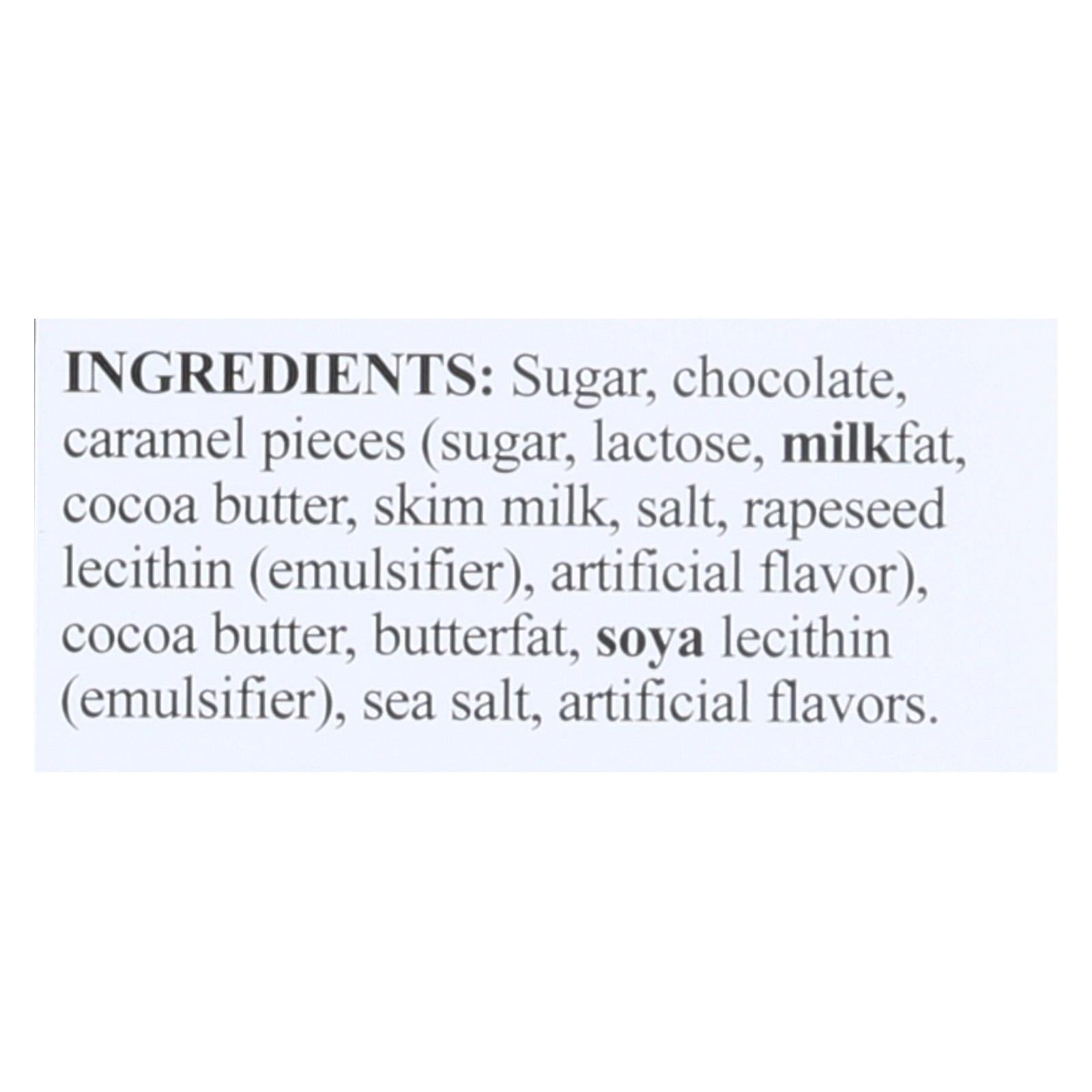 Lindt Excellence Caramel With A Touch Of Sea Salt Dark Chocolate  - Case Of 12 - 3.5 Oz - GreatEagleInc