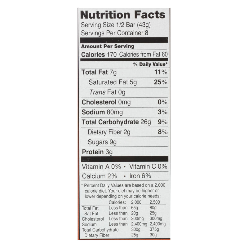 Bobo's Oat Bars - Oat Bar - Chocolate Chip - Case Of 6 - 4 Pk - GreatEagleInc