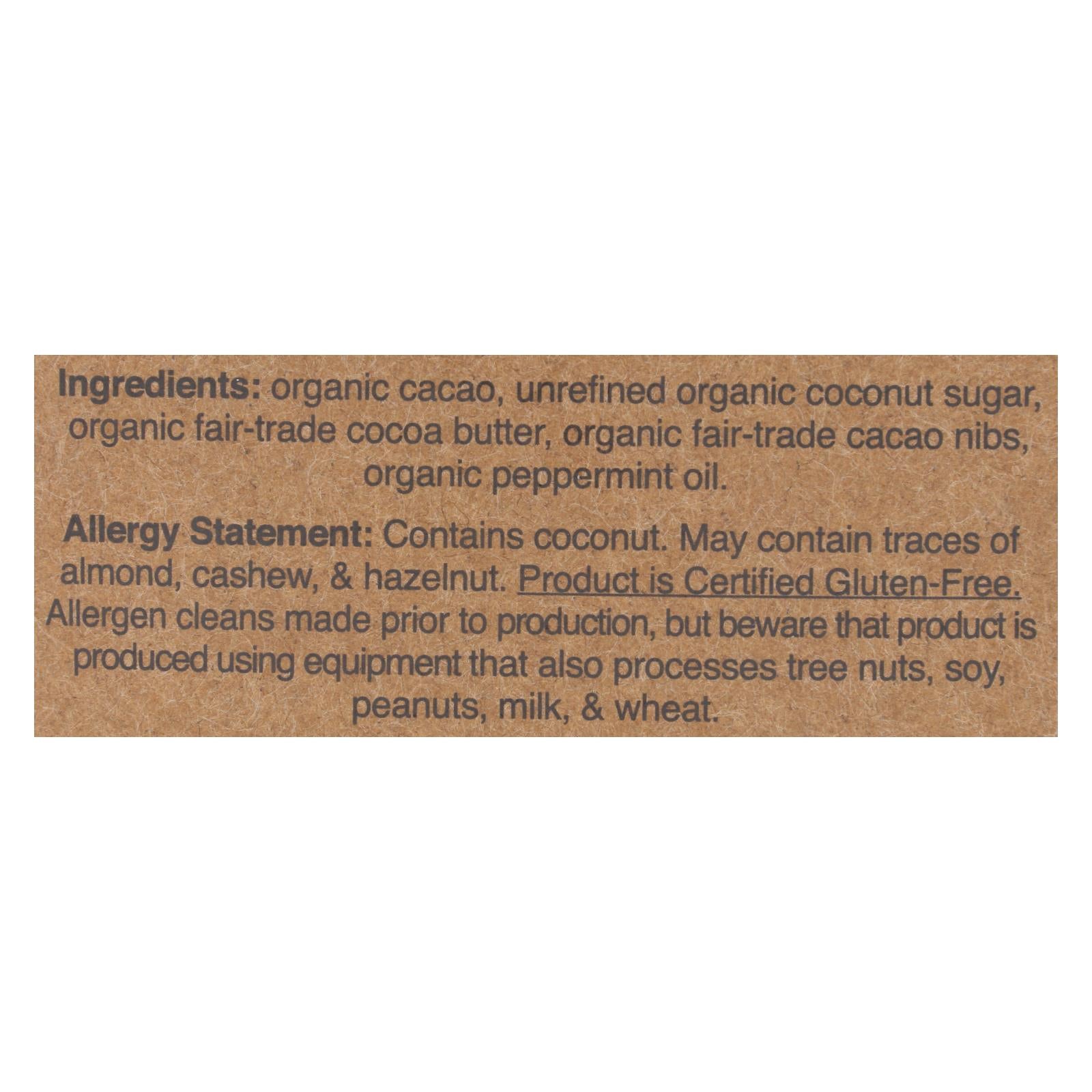 Hu - Dark Chocolate Bar Crunchy Mint - Case Of 12-2.1 Oz - GreatEagleInc