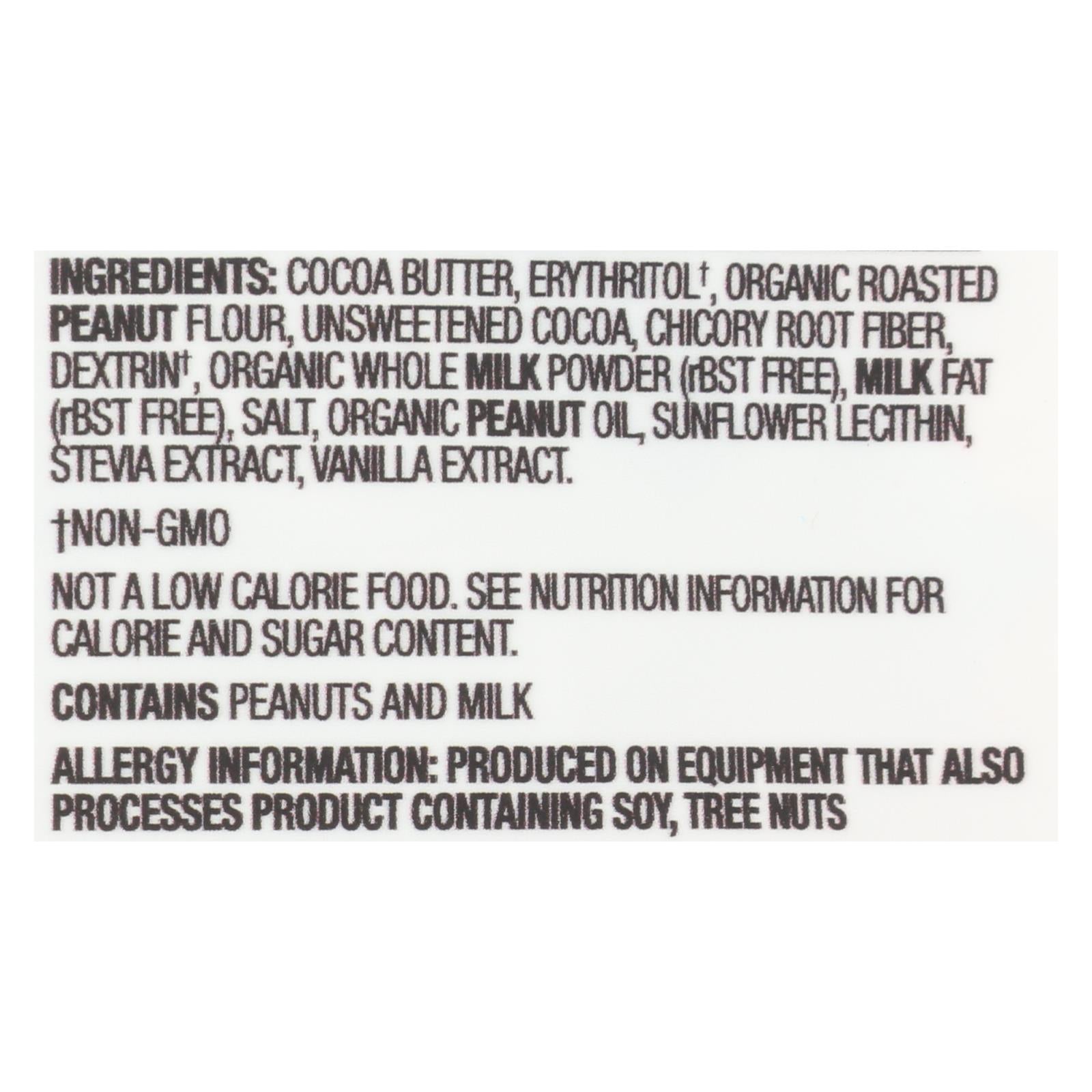 Lily's Sweets - Peanut Butter Cup Milk Chocolate - Case Of 12 - 3.2 Oz - GreatEagleInc