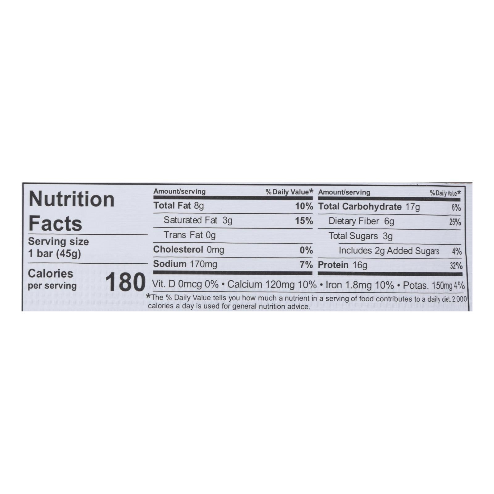Nugo Nutrition Bar - Slim - Brownie Crunch - 1.59 Oz Bars - Case Of 12 - GreatEagleInc