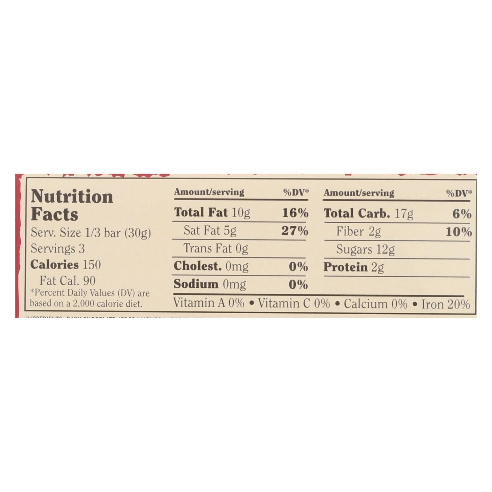 Chocolove Xoxox - Premium Chocolate Bar - Dark Chocolate - Cherries And Almonds - 3.2 Oz Bars - Case Of 12 - GreatEagleInc