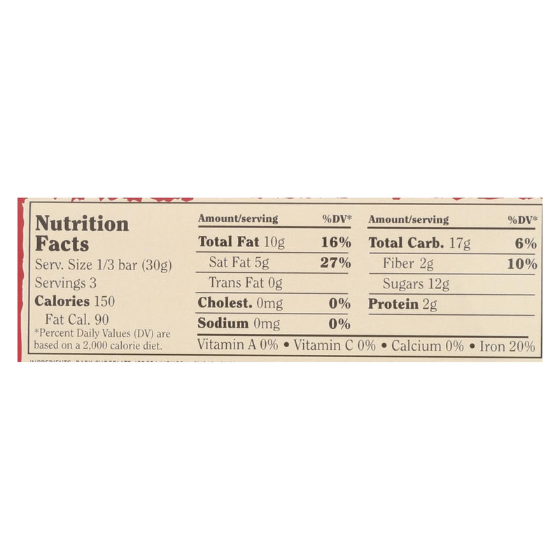 Chocolove Xoxox - Premium Chocolate Bar - Dark Chocolate - Cherries And Almonds - 3.2 Oz Bars - Case Of 12 - GreatEagleInc