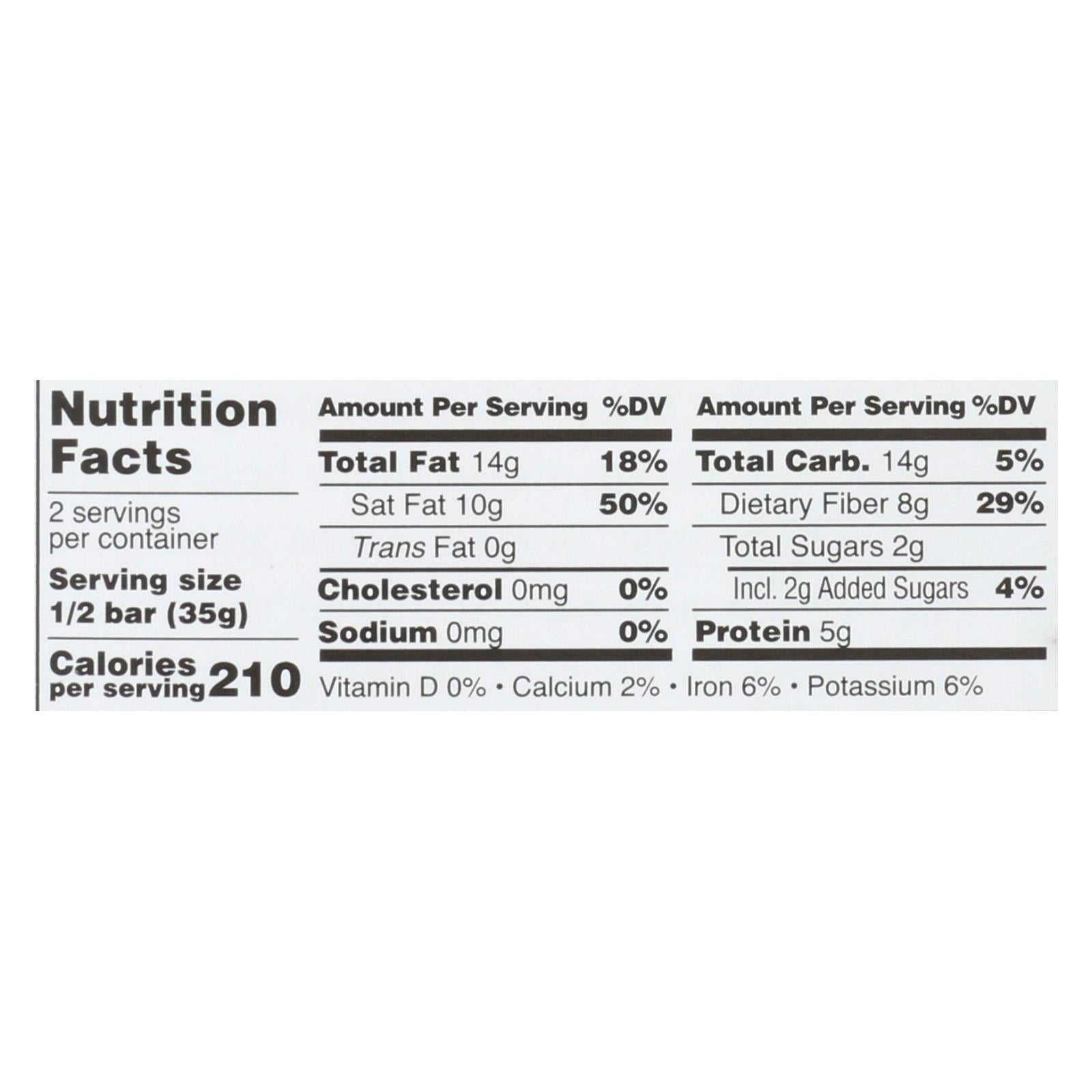 Taza Chocolate Stone Ground Organic Dark Chocolate Bar - Wicked Dark - Case Of 10 - 2.5 Oz. - GreatEagleInc