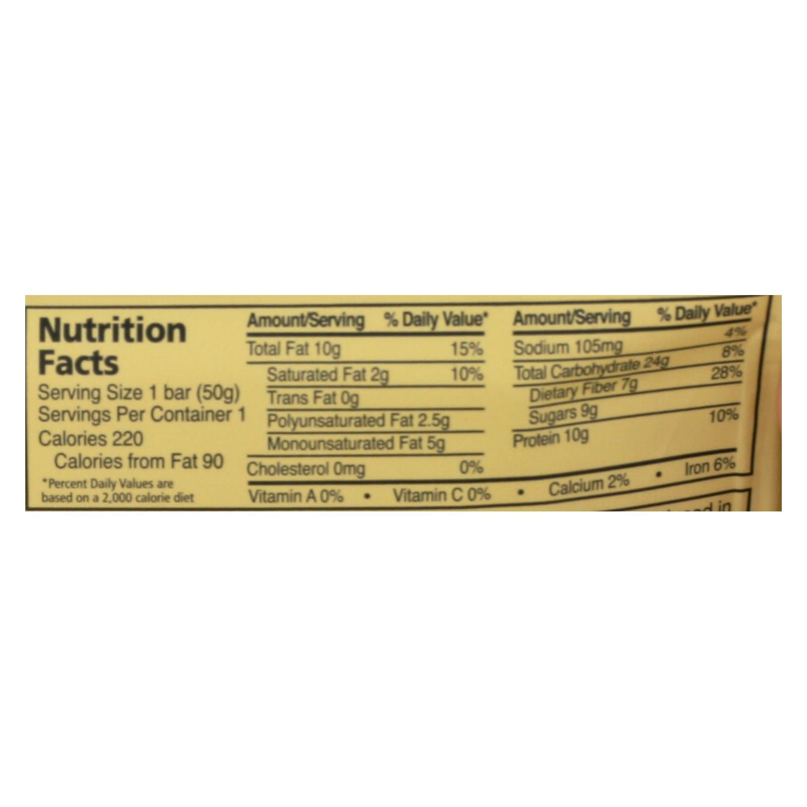 Zing Bars - Nutrition Bar - Peanut Butter Chocolate Chip - 1.76 Oz Bars - Case Of 12 - Eco-Friendly Home & Grocery