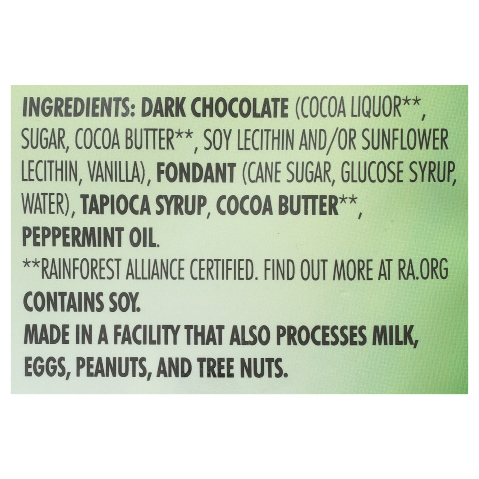 Chocolove - Bites Dark Chocolate Mint Creme - Case Of 8-3.5 Oz - Home & Garden
