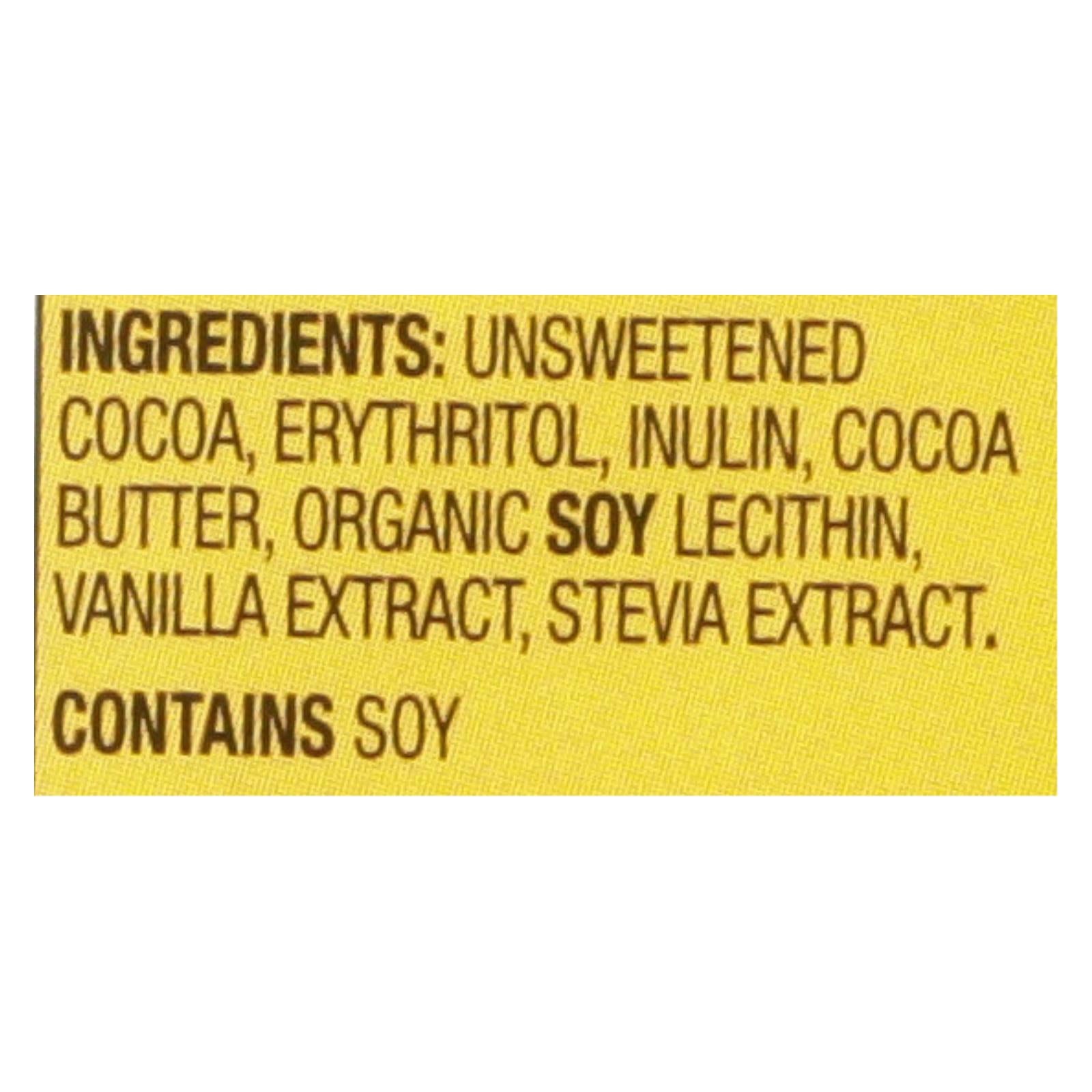 Lily's Sweets Chocolate Bar - Creamy Milk Chocolate - 40 Percent Cocoa - 3 Oz Bars - Case Of 12 - GreatEagleInc