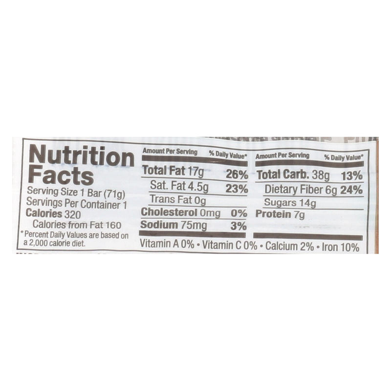 Bobo's Oat Bars - Oat Bar - Peanut Butter Filled Chocolate Chip - Case Of 12 - 2.5 Oz - GreatEagleInc