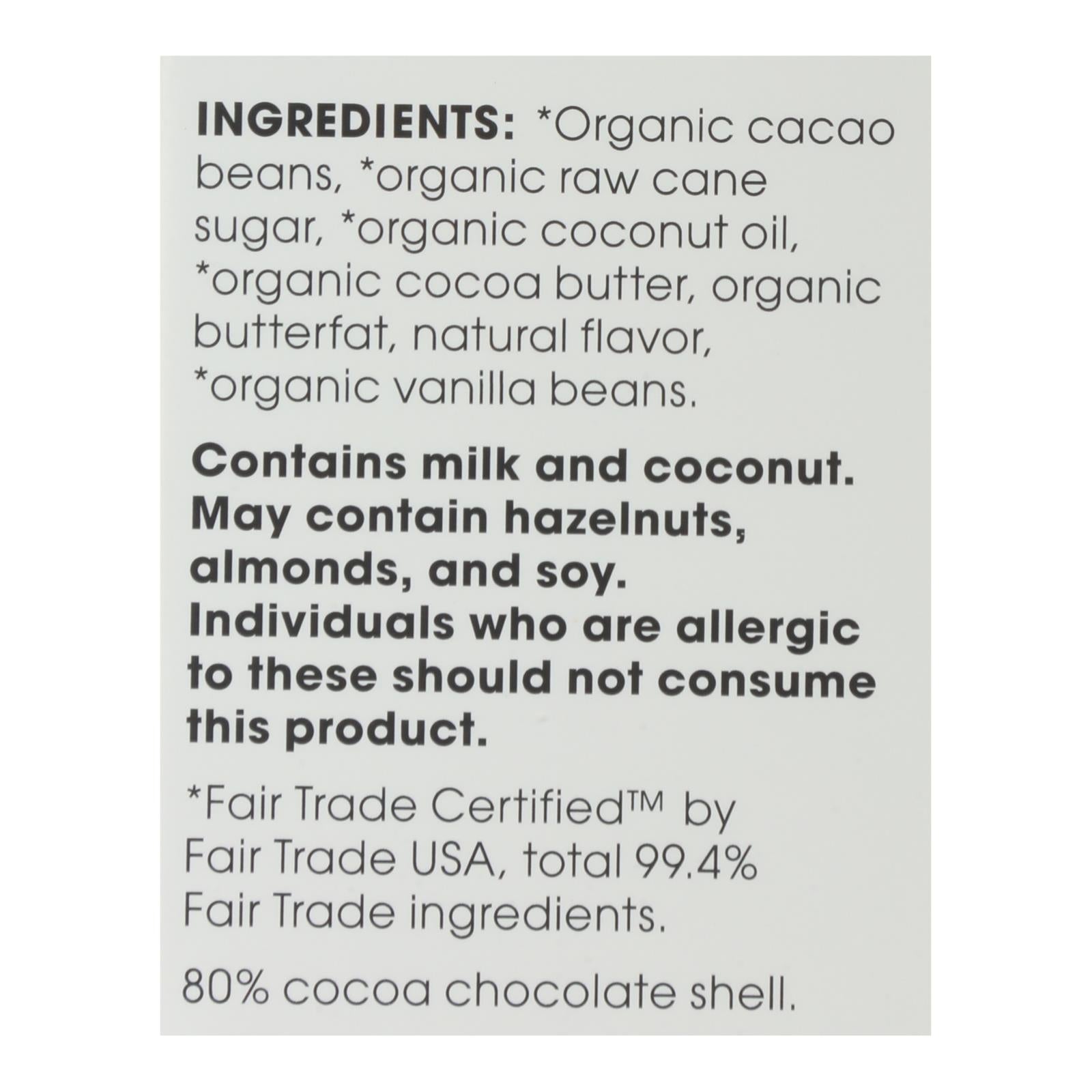 Alter Eco - Truffle Spr Dark Chocolate - Case Of 8 - 4.2 Oz - Home & Garden