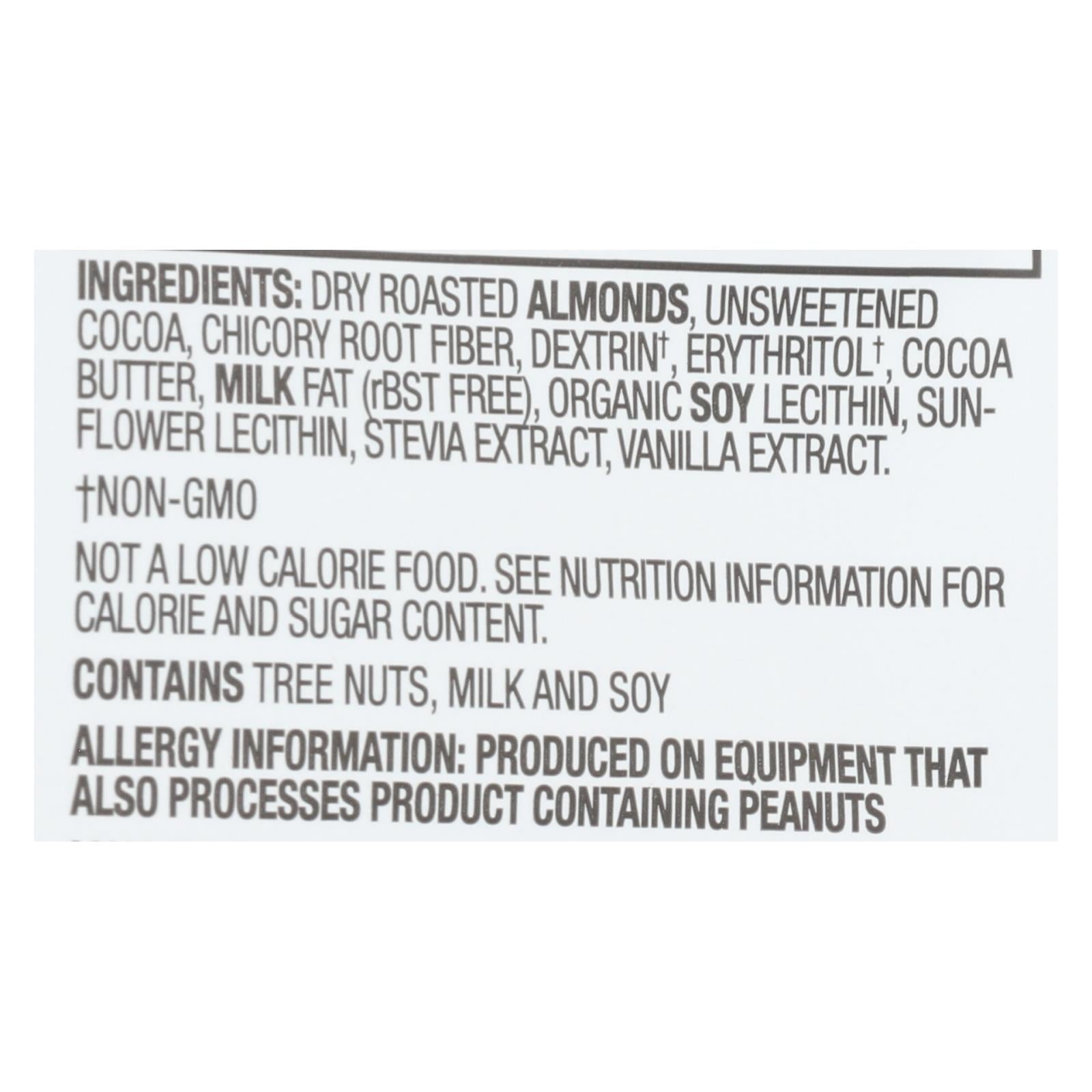 Lily's Sweets - Cvrd Almond Dark Chocolate Stevia - Case Of 12 - 3.5 Oz - GreatEagleInc