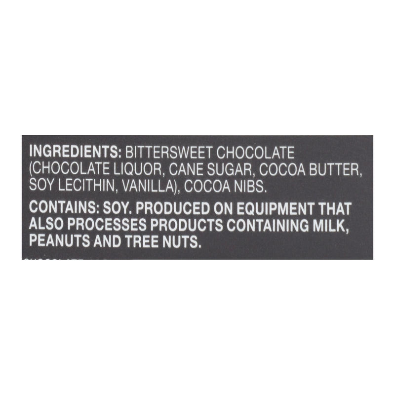 Endangered Species Natural Chocolate Bars - Dark Chocolate - 72 Percent Cocoa - Cacao Nibs - 3 Oz Bars - Case Of 12 - GreatEagleInc