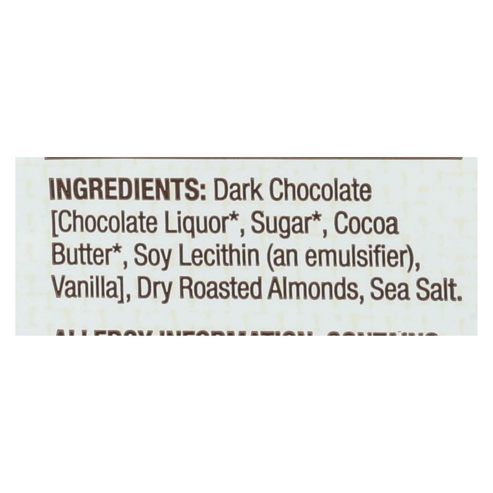 Bark Thins Bark Thins Dark Chocolate - Almond With Sea Salt - Case Of 12 - 4.7 Oz. - GreatEagleInc