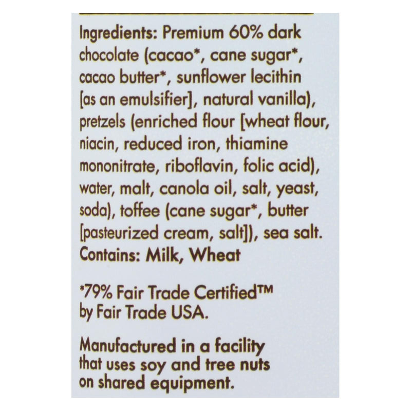 Chuao Chocolatier Pretzel Toffee Twirl Chocolate Bar - Case Of 10 - 2.8 Oz - Home & Garden