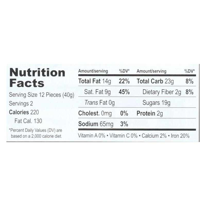 Equal Exchange Organic Milk Chocolate Bar - Caramel Crunch With Sea Salt - Case Of 12 - 2.8 Oz. - GreatEagleInc