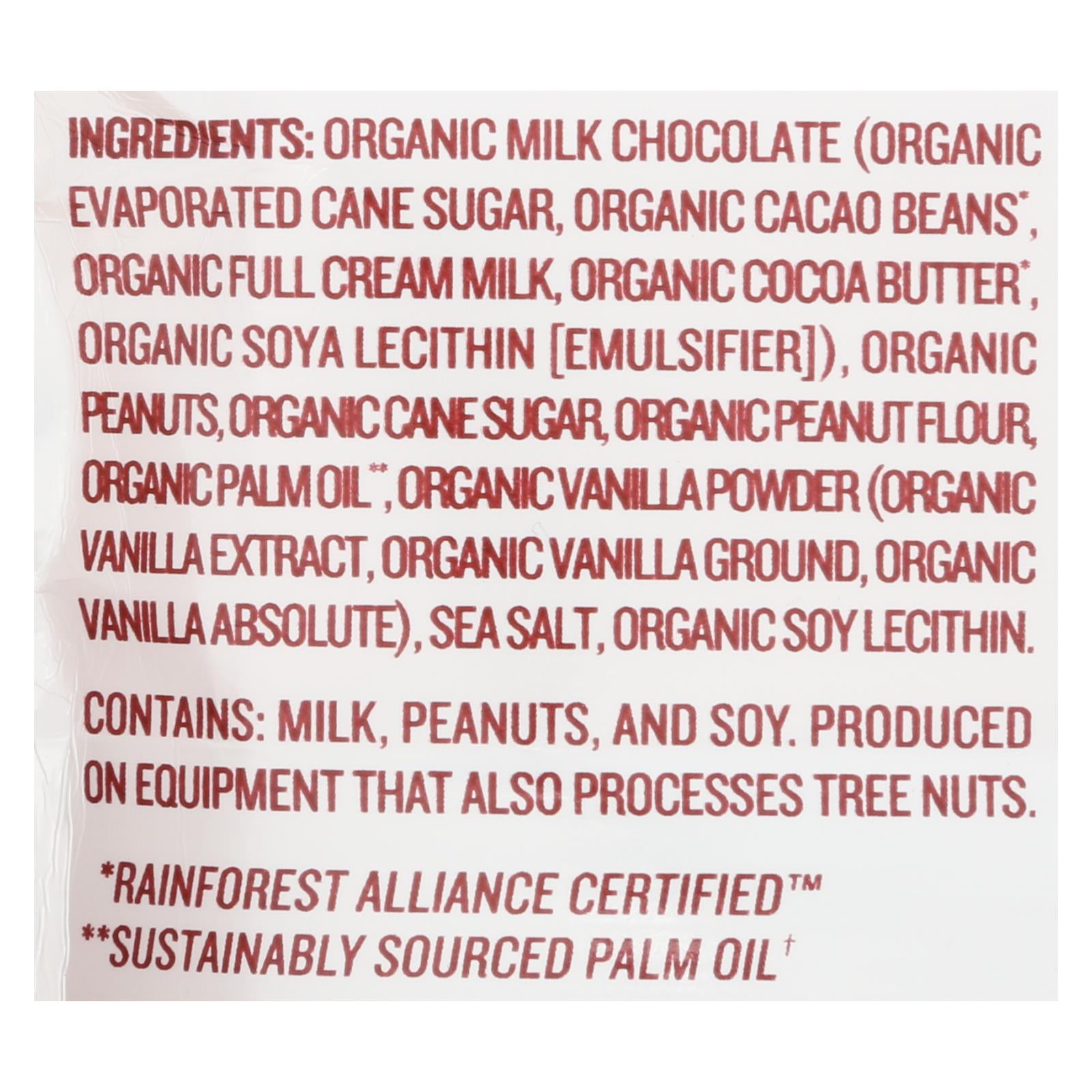 Justin's Nut Butter Organic Peanut Butter Cups - Milk Chocolate - Case Of 12 - 1.4 Oz. - GreatEagleInc