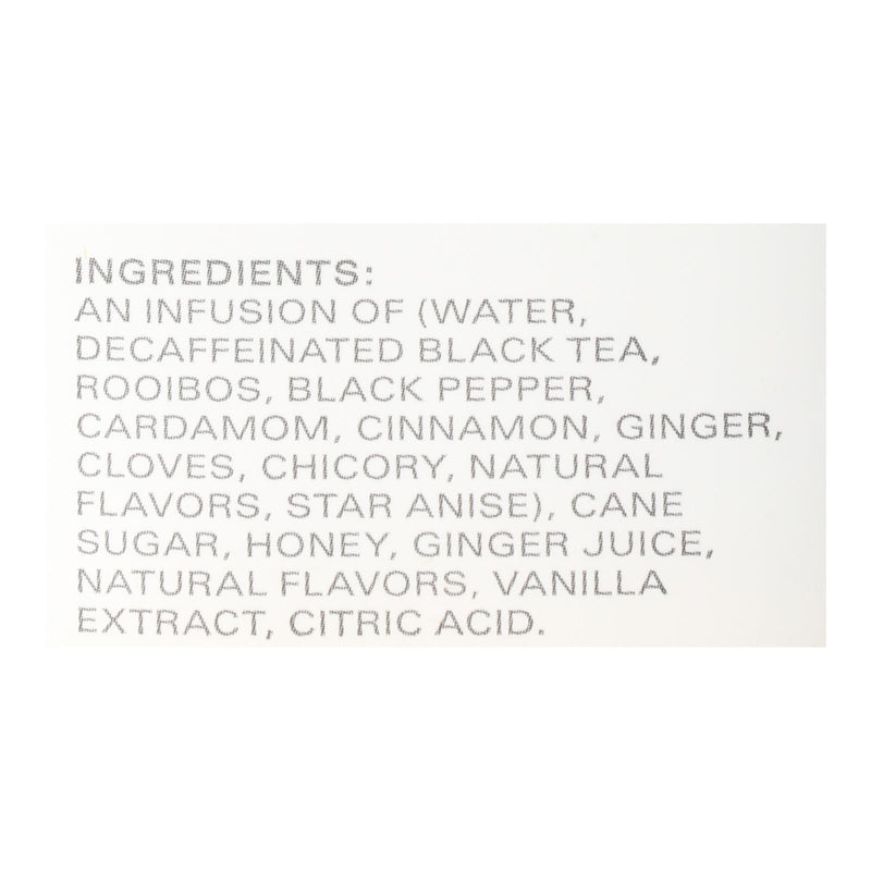 Tazo Tea Decaf Tea - Chai Latte - Case Of 6 - 32 Fl Oz - Eco-Friendly Home & Grocery