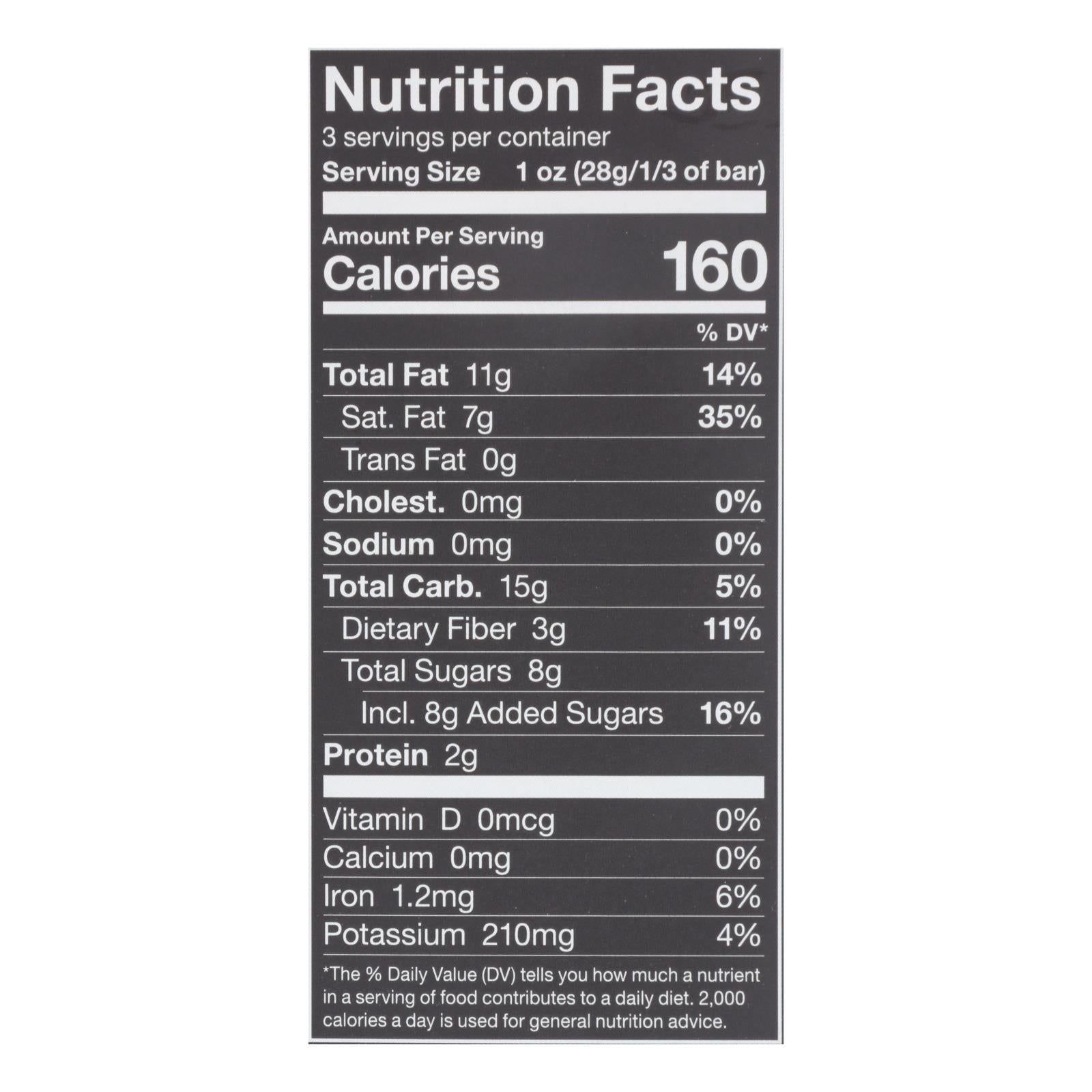 Endangered Species Natural Chocolate Bars - Dark Chocolate - 72 Percent Cocoa - Espresso Beans - 3 Oz Bars - Case Of 12 - GreatEagleInc