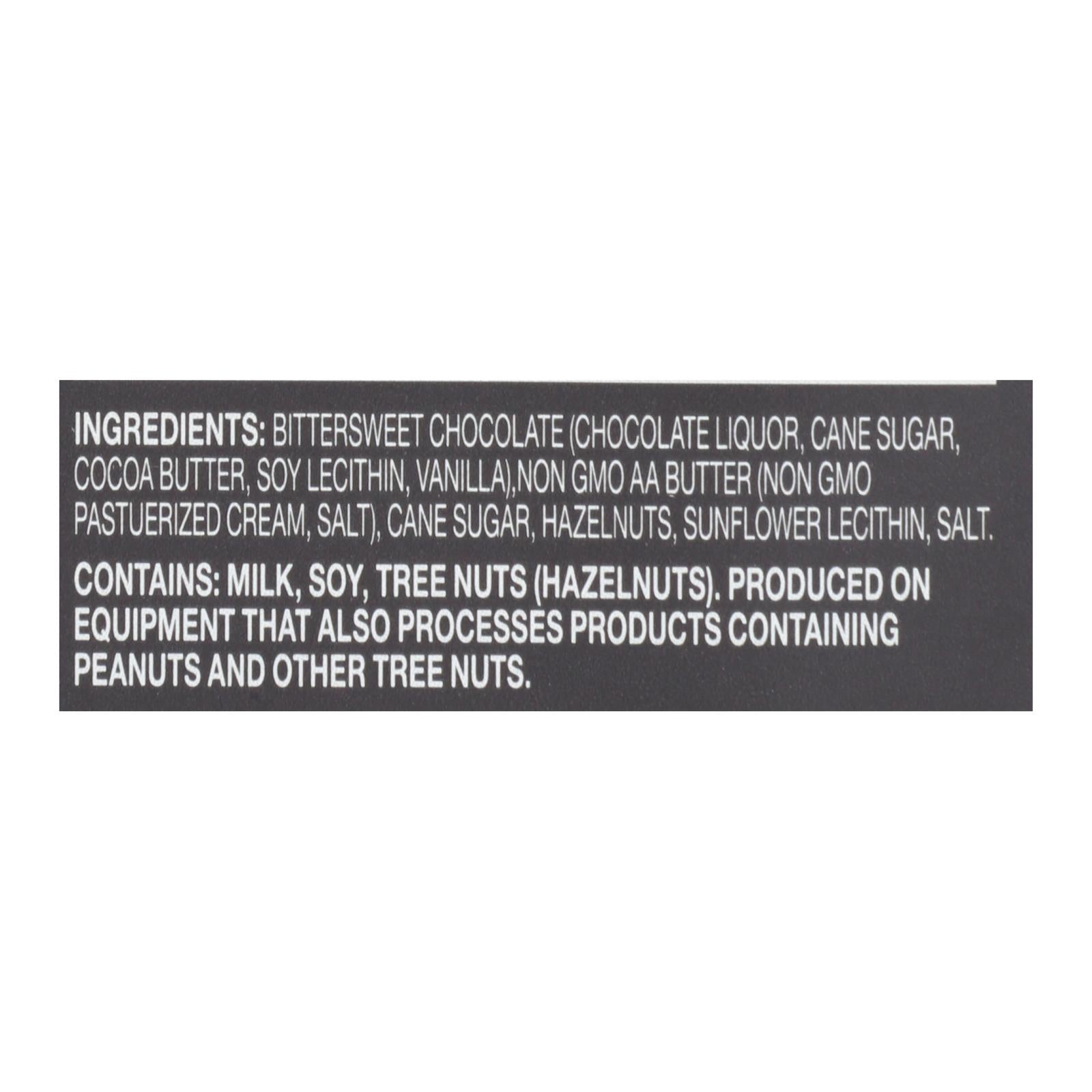 Endangered Species Natural Chocolate Bars - Dark Chocolate - 72 Percent Cocoa - Hazelnut Toffee - 3 Oz Bars - Case Of 12 -…