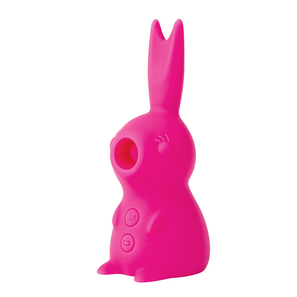 Hunni Bunny Shaped Suction Vibrator - GreatEagleInc