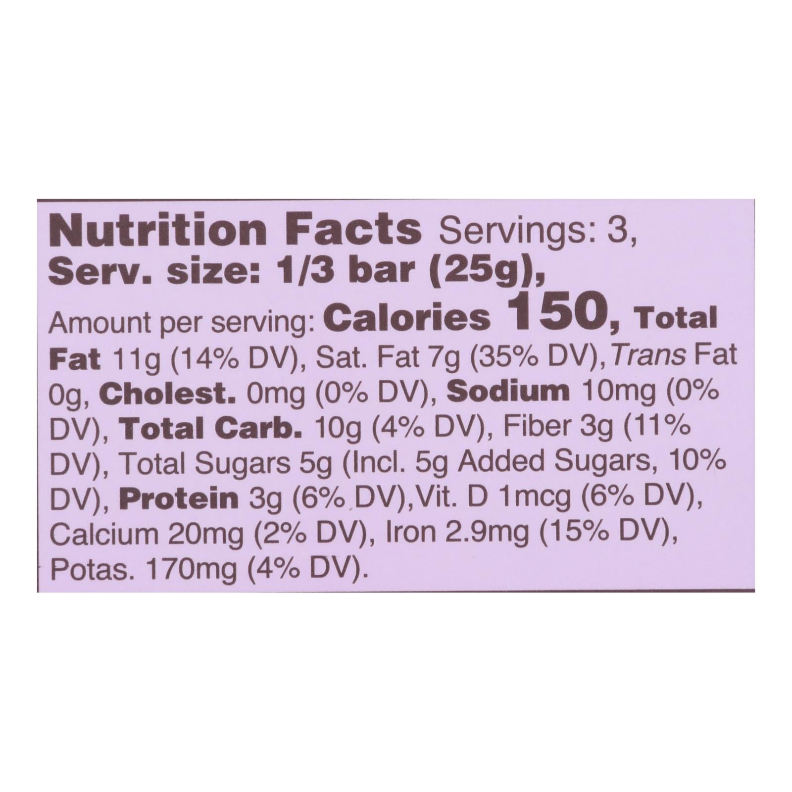 Madecasse - Chocolate Bar 80% Pure Dark Chocolate - Case Of 12-2.64 Oz - Home & Garden