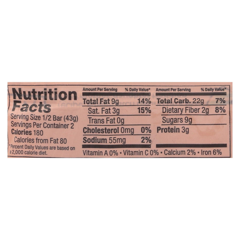 Bobo's Oat Bars - All Natural - Gluten Free - Chocolate Almond - 3 Oz Bars - Case Of 12 - GreatEagleInc