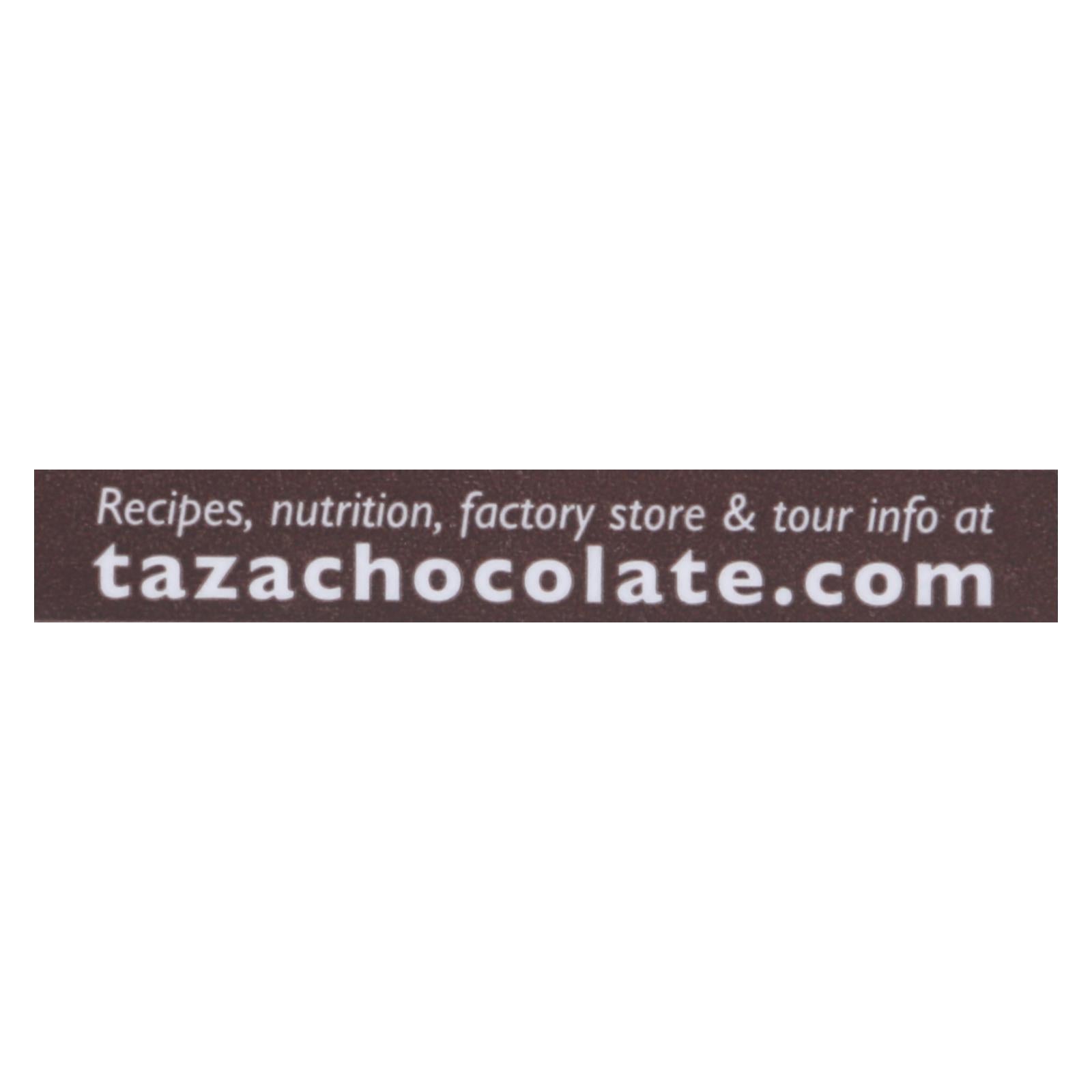 Taza Chocolate Organic Chocolate Mexicano Discs - 55 Percent Dark Chocolate - Coffee - 2.7 Oz - Case Of 12 - GreatEagleInc