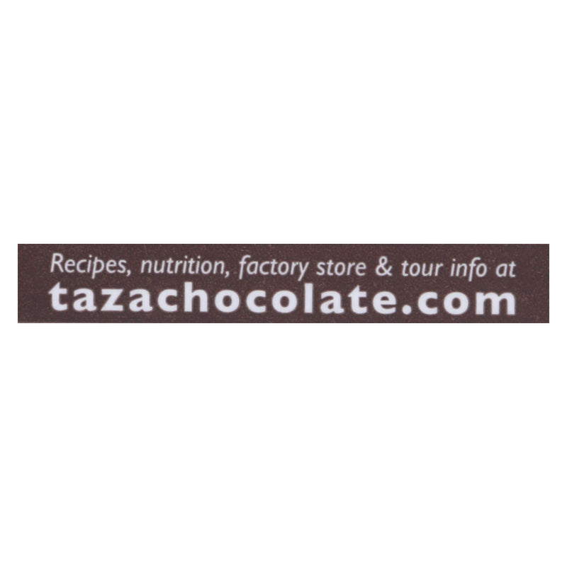 Taza Chocolate Organic Chocolate Mexicano Discs - 55 Percent Dark Chocolate - Coffee - 2.7 Oz - Case Of 12 - GreatEagleInc