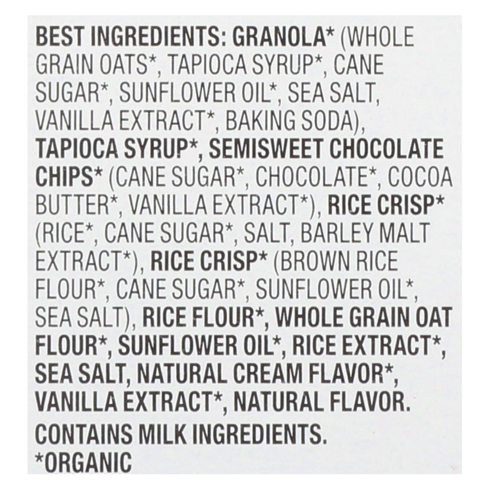 Annie's Homegrown Organic Chewy Granola Bars Chocolate Chip - Case Of 12 - 5.34 Oz. - GreatEagleInc